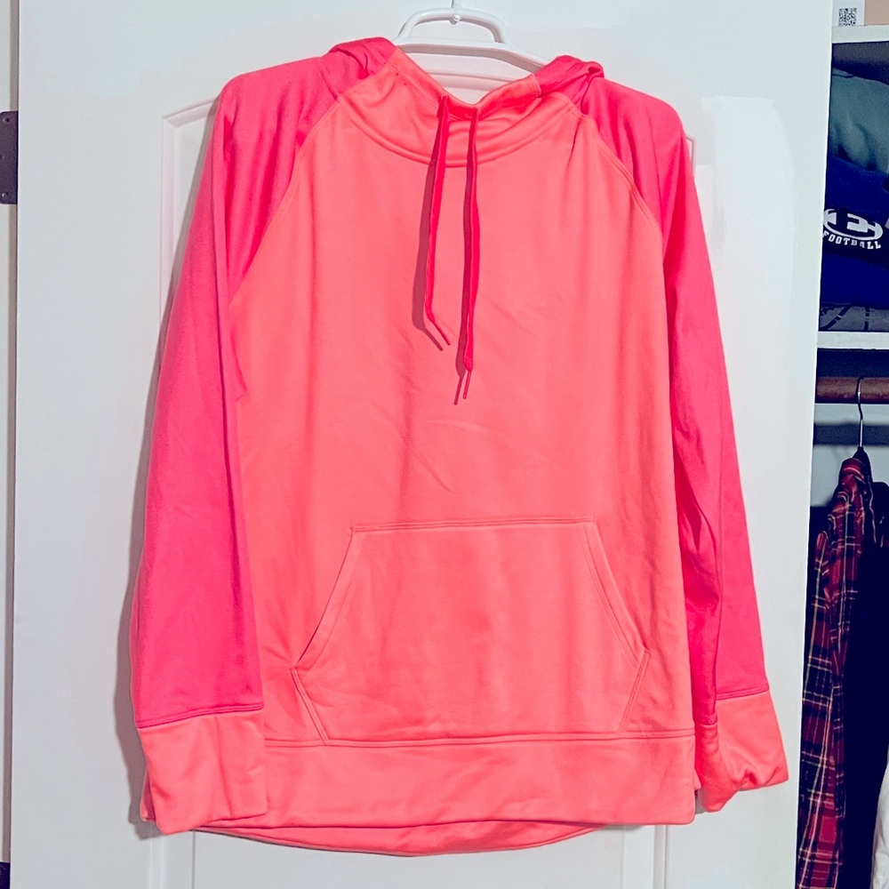 EUC Neon Athletic Hoodie- great for transitioning weather!
